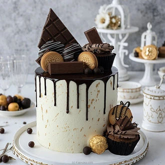 Skyline Chocolate Tower Cake
