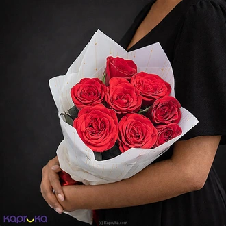 Forever Mine Rose Bouquet With 8 Red Roses